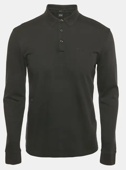 Boss by Hugo Boss Black Jersey Pado 11 Polo T-Shirt S