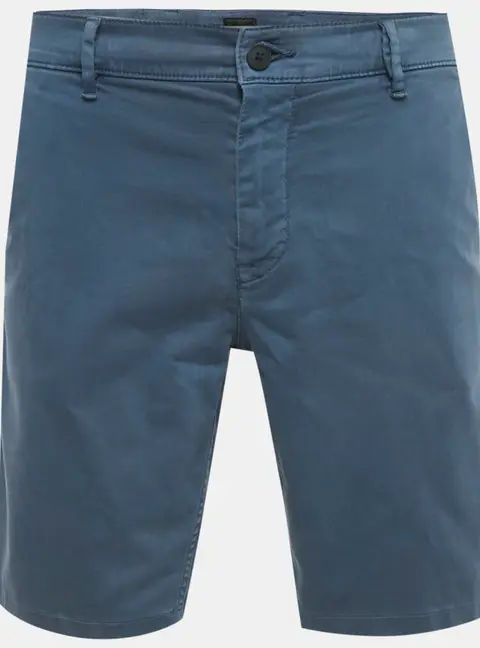 Boss By Hugo Boss Blue Cotton Slim Fit Shorts M