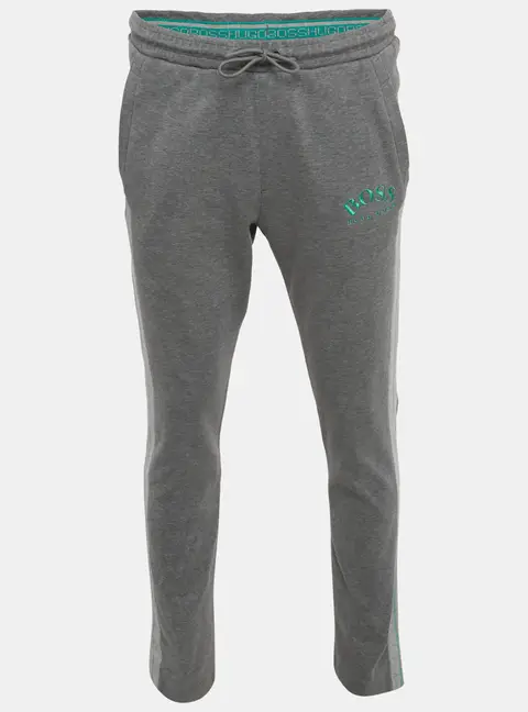 Boss By Hugo Boss Grey Cotton Track Pants M