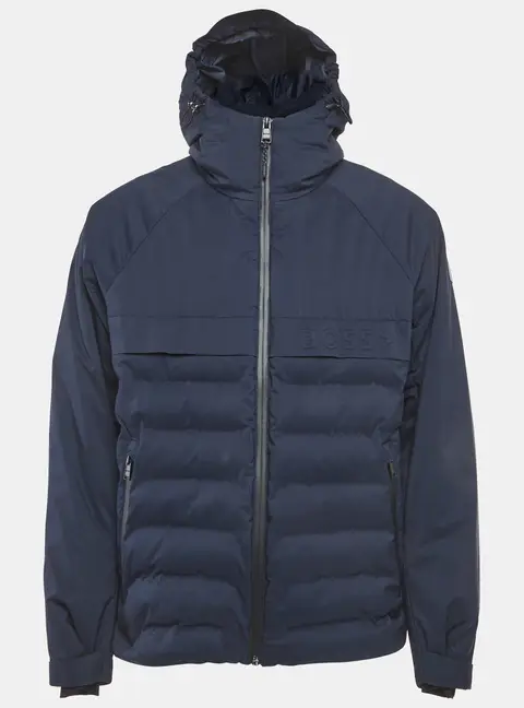 Boss by Hugo Boss Blue Synthetic Calpau Puffer Jacket L