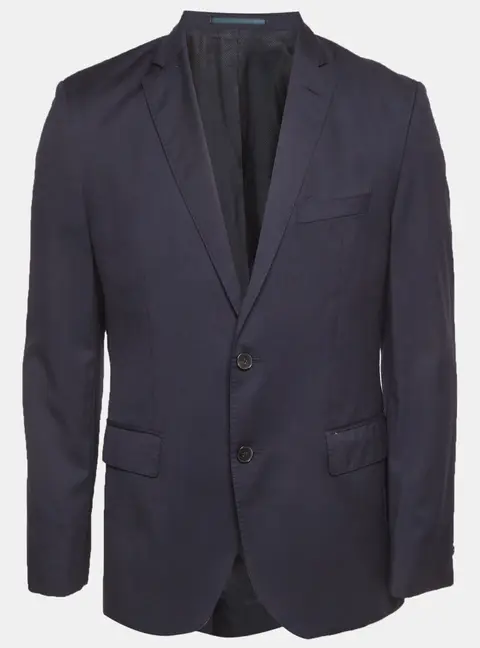 Boss by Hugo Boss Blue Gabardine Johnstons1 Blazer L