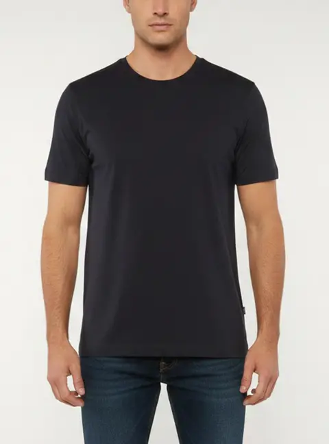 Boss By Hugo Boss Black Jersey Crewneck T-Shirt S