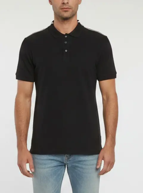 Boss By Hugo Boss Black Pique Cotton Short Sleeve T-Shirt M