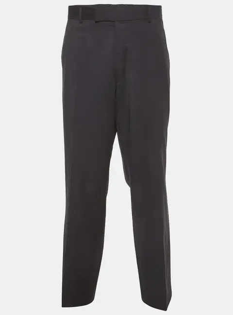 Boss By Hugo Boss Navy Blue Wool Regular Fit Trousers 4XL