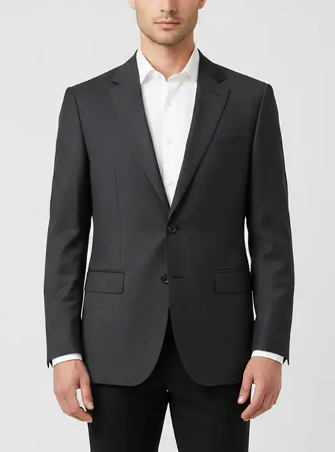 Boss By Hugo Boss Black Wool Johnston Tailored Jacket L
