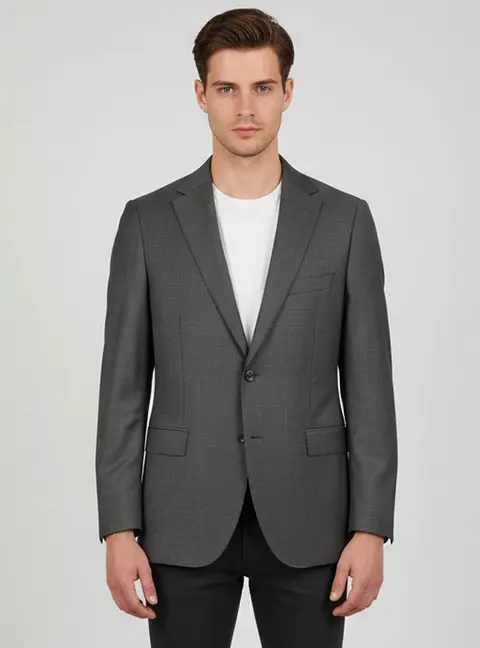 Boss By Hugo Boss Grey Wool T-Jarrod/Lone Regular Fit Blazer XXL