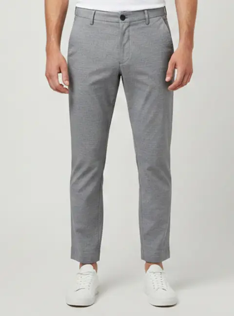 Boss By Hugo Boss Black / White Cotton Blend Kaito Pants XL