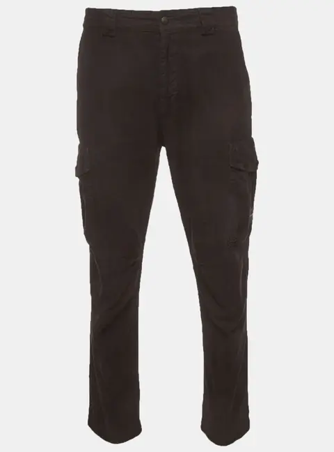 Boss By Hugo Boss Black Corduroy Straight Fit Cargo Pants L