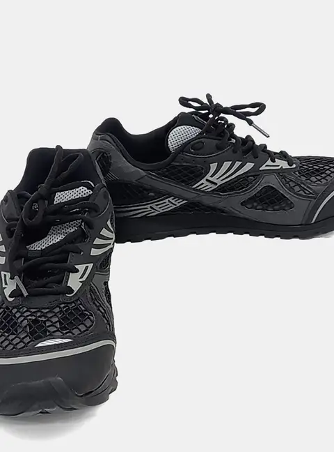Bottega Veneta Orbit Black Mesh Sneakers EU 44