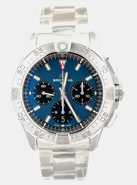 Breitling Avenger B01 Chronograph 42 AB0146101C1A1 Automatic Blue Stainless Steel Men's Wristwatch 42mm