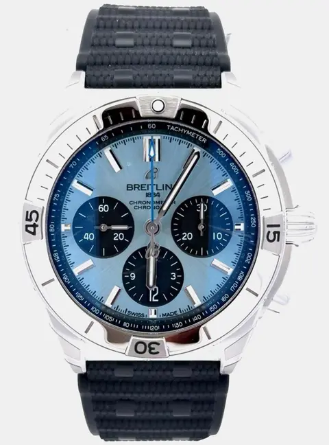 Breitling Chronomat 42 B01 PB0134101C1S2 Automatic Ice Blue Stainless Steel Men's Wristwatch 42mm