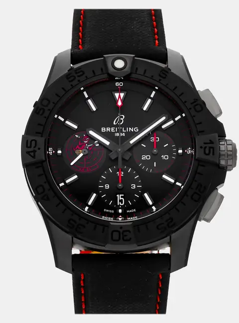Breitling Avenger B01 Dust Devils SB01473A1B1X1 Automatic Chronograph Black Dial Ceramic Men's Wristwatch 44mm