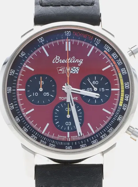 Breitling Top Time A25310 Red Stainless Steel Automatic Men's Watches 42mm