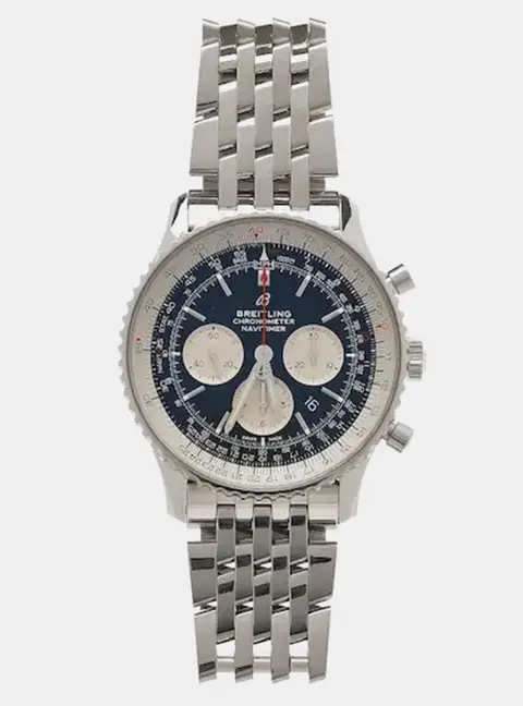 Breitling Navitimer AB0127211C1A1 Black Stainless Steel Automatic Men's Wristwatch 46 mm
