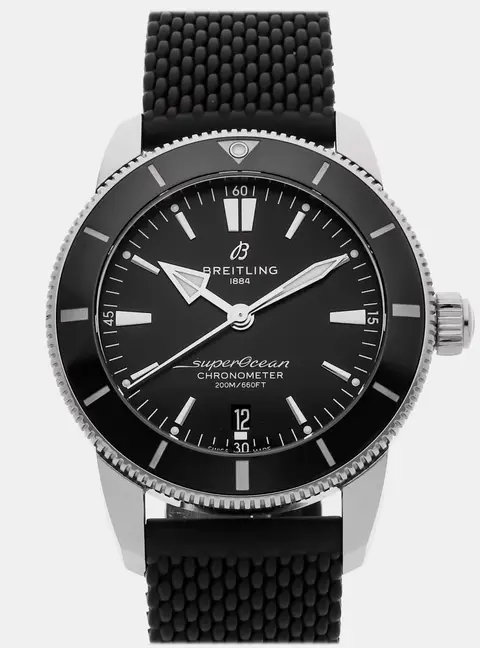 Breitling Superocean Heritage AB2030121B1S1 Black Stainless Steel Automatic Men's Wristwatches 44mm