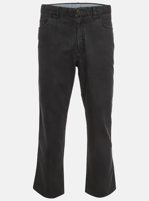 Brioni Grey Denim Straight Fit Jeans XL /Waist 36"