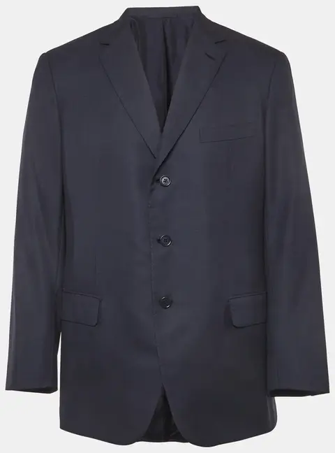 Brioni Navy Blue Wool Blend Regular Fit Colosseo Jacket XXL