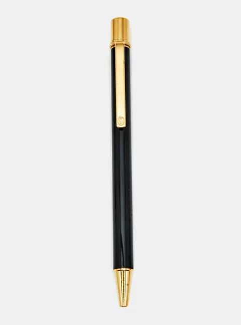 Cartier Must de Cartier Lacquer Gold Tone Ballpoint Pen