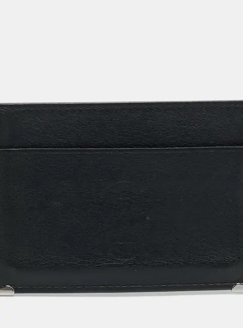 Cartier Must de Cartier Black Leather Card Holder