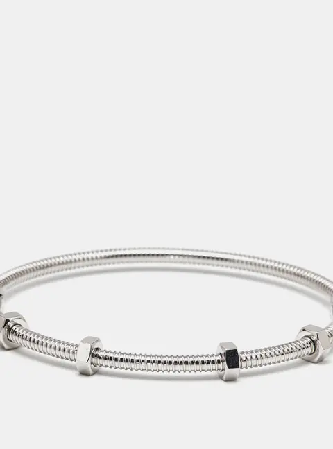 Cartier Ecrou De Cartier 18k White Gold Bracelets 20