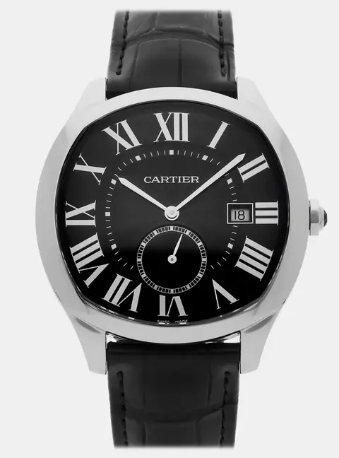 Cartier Drive de Cartier WSNM0006 Black Stainless Steel Automatic Men's Wristwatch 41mm