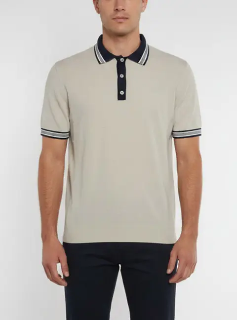 CH Carolina Herrera Beige Cotton Short Sleeve T-Shirt L