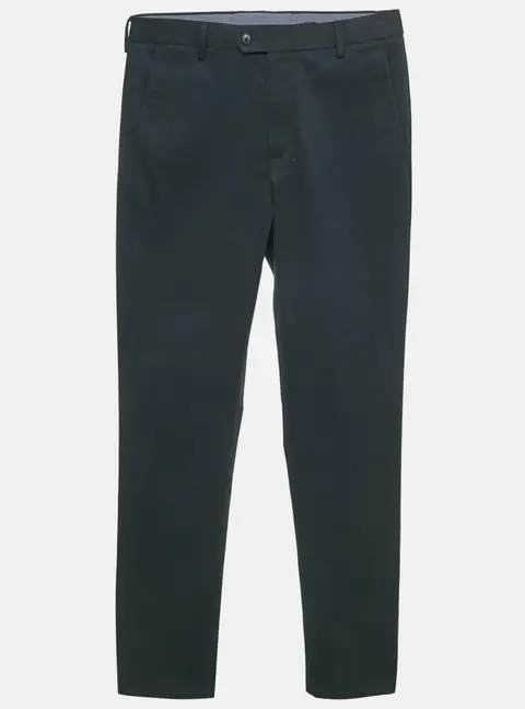 Charles Tyrwhitt Navy Blue Gabardine Formals Trousers S