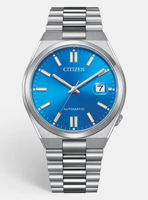 Citizen Tsuyosa NJ0158-89L Blue Dial Stainless Steel Men's Wristwatch 40 mm