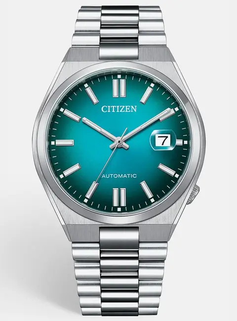 Citizen Tsuyosa NJ0151-88X Gradient Blue Dial Stainless Steel Men's Wristwatch 40 mm