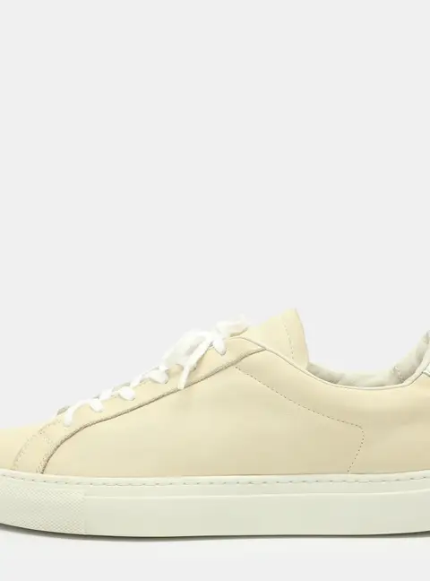 Common Projects Retro Size 42 Cream Leather Low Top Sneakers