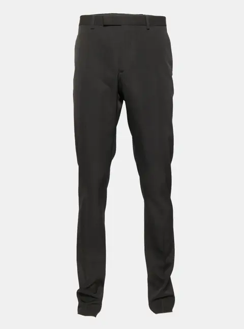 Dior Home Black Gabardine Tailored Trousers XL