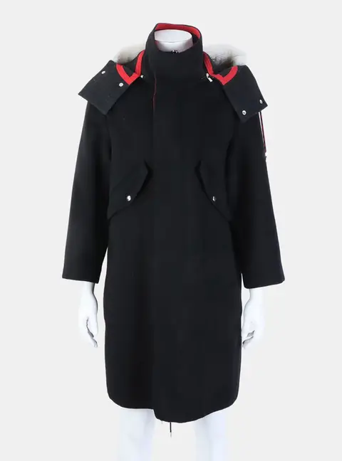 Dior Homme fur hooded coat Size IT/FR 44