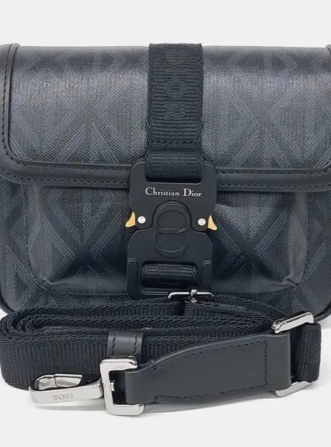 Dior Multicolor PVC Dior Homme Hit the Road Mini Messenger Bag