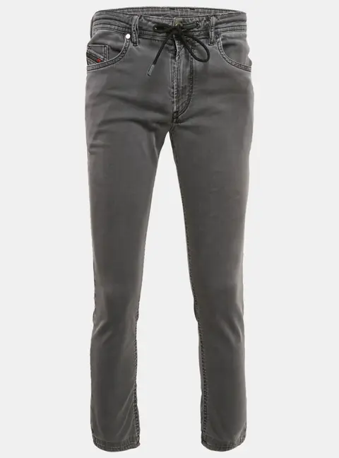 Diesel Dark Grey Distressed Denim Thommer CBB-NE Sweat Jeans M Waist 32"