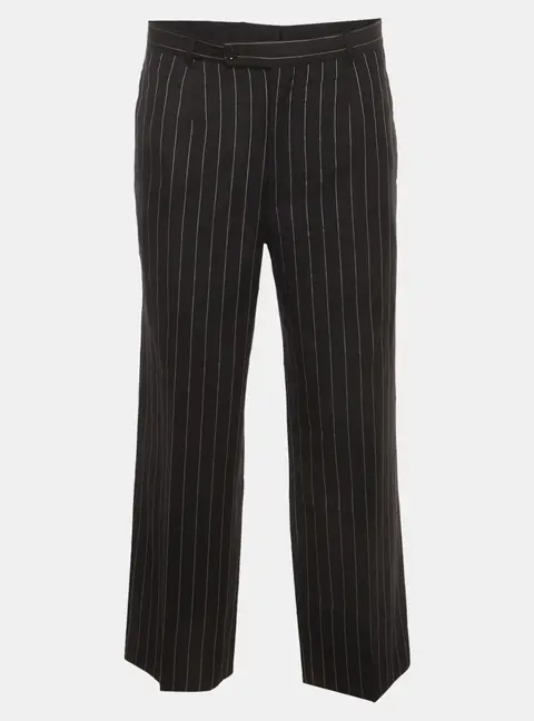 Dolce & Gabbana Wool Blend Pinstripe Straight Fit Trouser XXL
