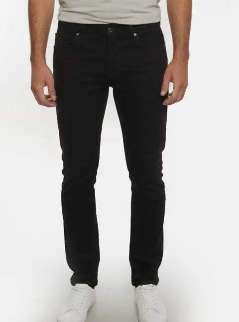 Dolce & Gabbana Black Denim Straight Fit Stretch Jeans XXXL/Waist 38"
