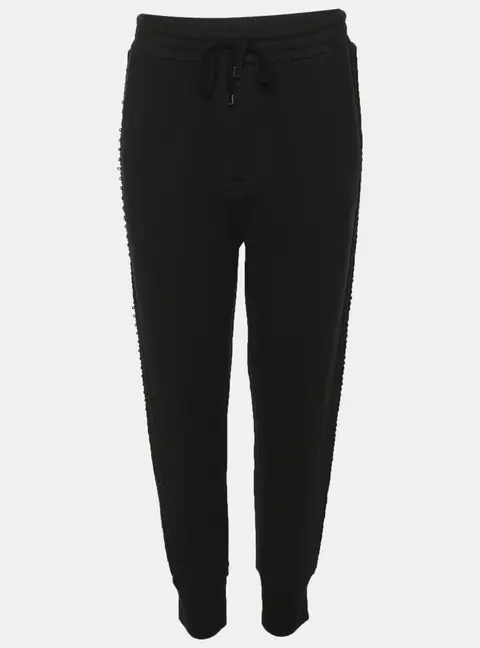 Dolce & Gabbana Black Knit Jogger L