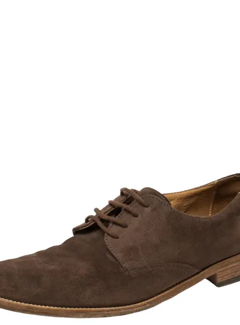 D&G Brown Suede Lace Up Oxfords Size 41