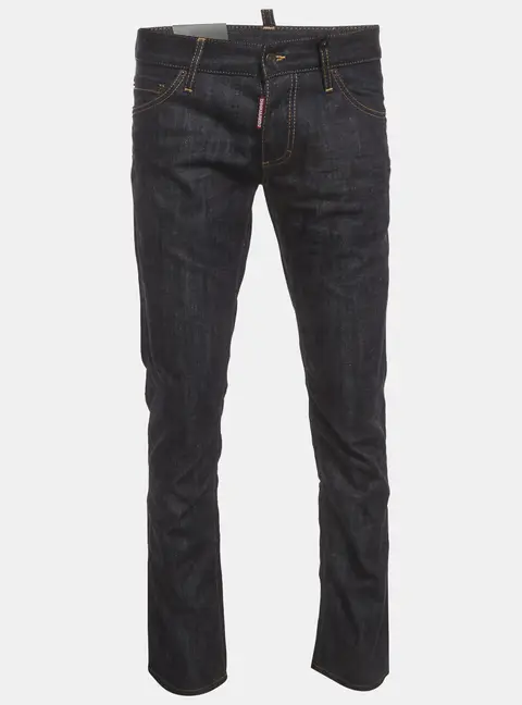 Dsquared2 Blue Denim Slim Fit Button Up Jeans M/Waist 35"