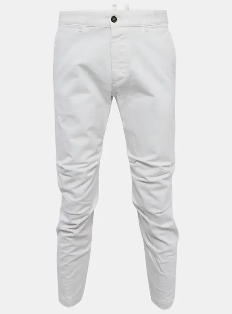 Dsquared2 White Denim Regular Fit Jeans M/Waist 33"