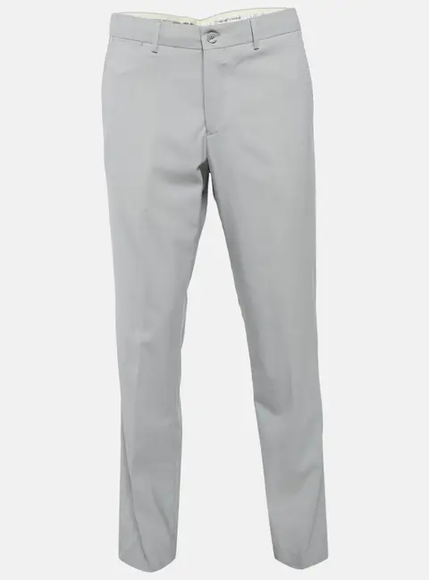 Emporio Armani Grey Virgin Wool Formal Trousers XL