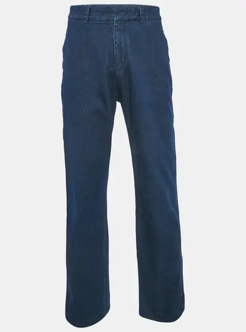 Emporio Armani Navy Blue Denim Workwear Jeans L Waist 35"
