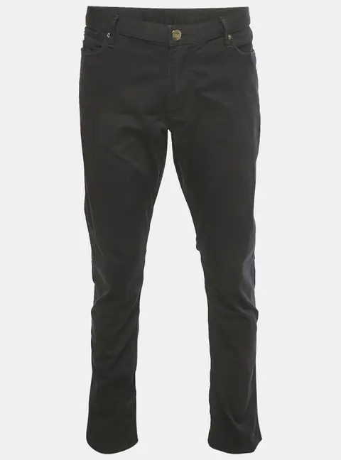 Emporio Armani Navy Blue Cotton Chino Trousers XXL