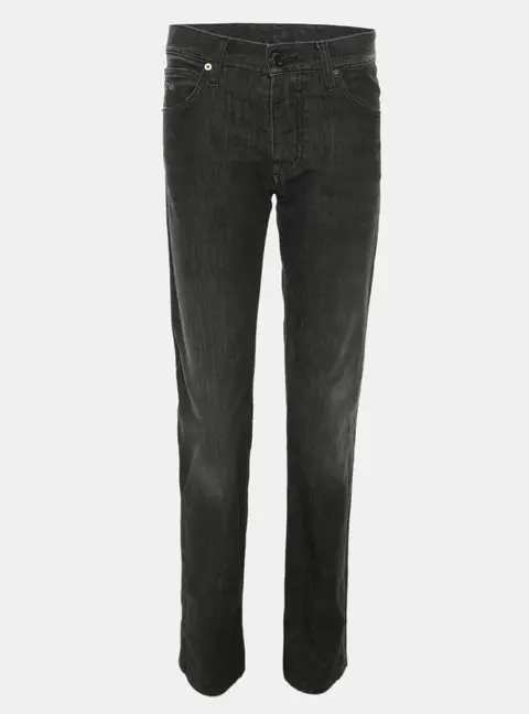 Emporio Armani Black Stretch Denim Jude Sexy Fit Jeans S