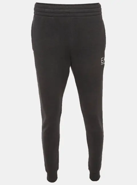 Emporio Armani Grey EA7 Logo Graphic Jersey Knit Sweatpants L