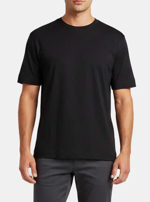 Emporio Armani Navy Blue Jersey Crew Neck T-Shirt M
