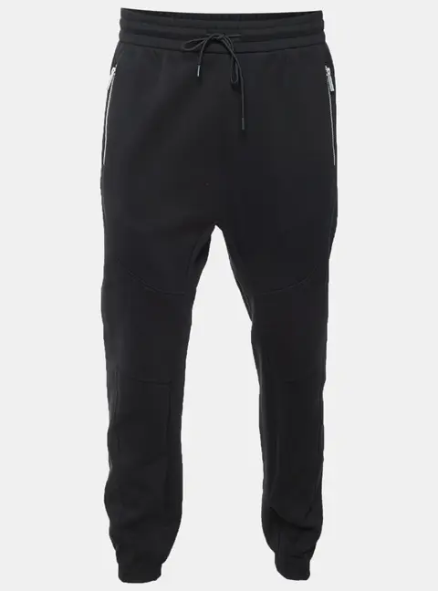 Emporio Armani Black Jersey Joggers Pants M