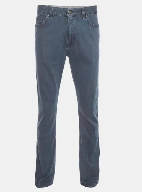 Ermenegildo Zegna Blue Denim Straight Fit Jeans M