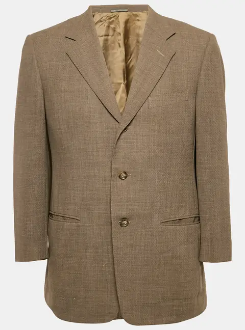 Ermenegildo Zegna Traveller Brown Regular Fit Blazer L