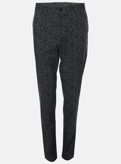 Etro Blue Paisley Print Cotton Trouser XL
